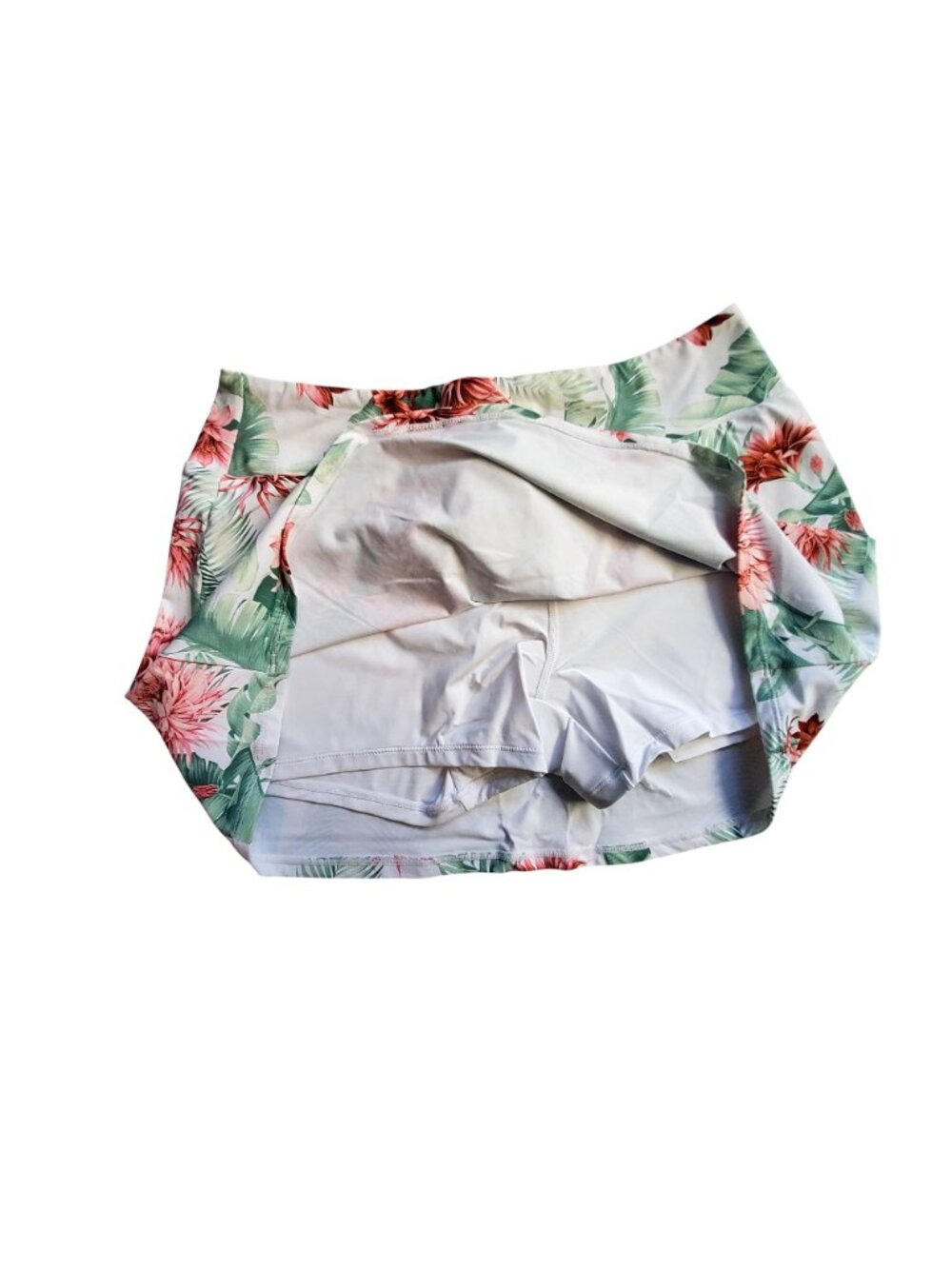 Tommy Bahama Breezy Botanical Womens Skort With Sun Shelter UPF 50 Protection L - Picture 11 of 11
